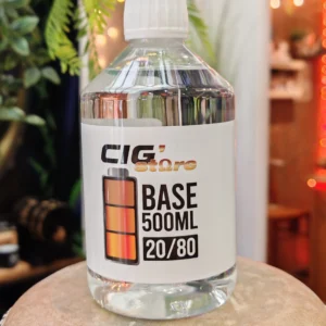 Base 500ml– 20/80 – Cig-Store