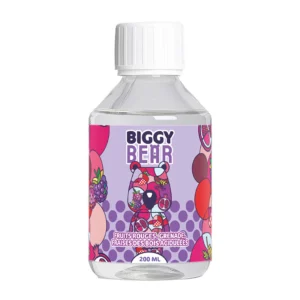 Fruits Rouges Grenade Fraises des bois acidulées 200ml - Biggy Bear